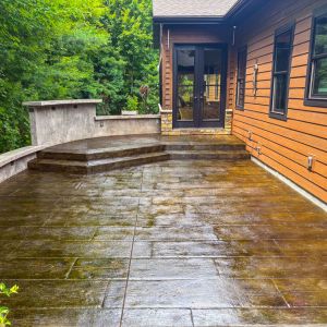 Stamped Concrete Patio