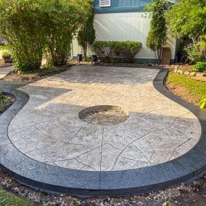 Stamped Concrete Patio