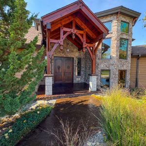 Stamped Concrete Entryway