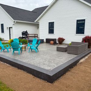 Stamped Concrete Patio