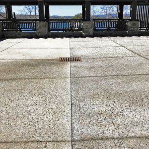 Exposed Aggregate Motor Court