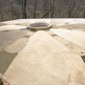 Sun Ray Firepit Patio