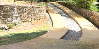 From Gravel to Grandeur: A Stunning Asheville Driveway Transformation